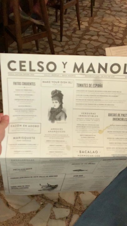 Celso y Manolo - Tapas Bars Near Me - Madrid, M