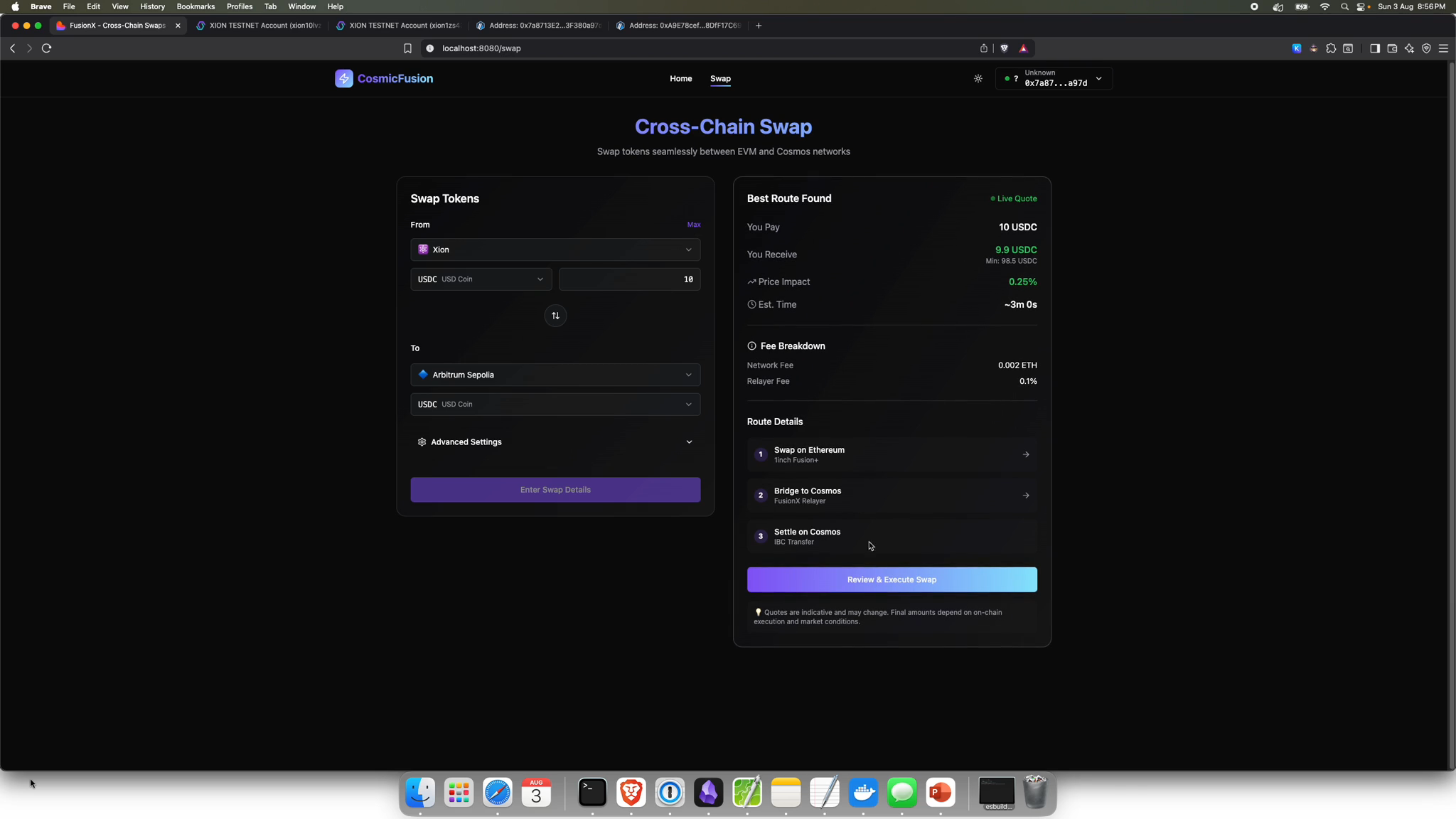CosmicFusion video demo