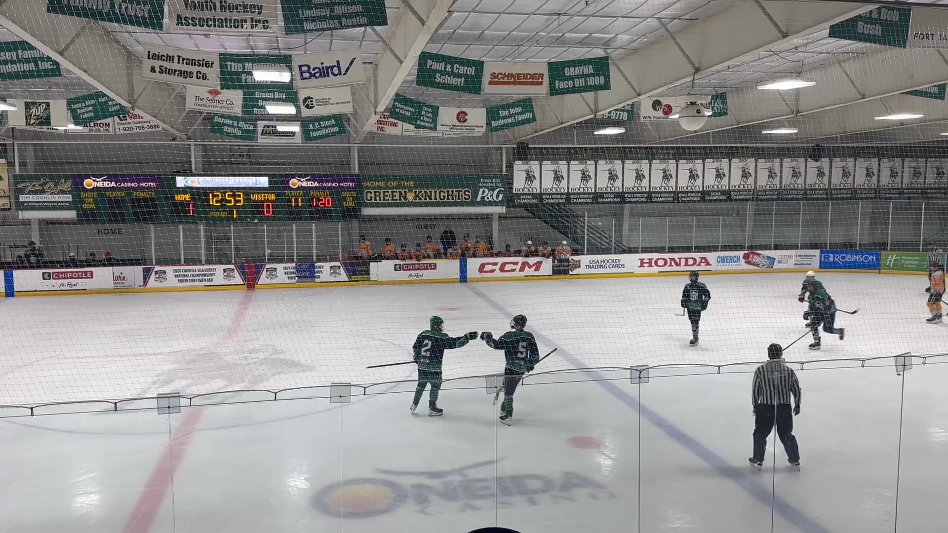 Maximus Nichols: Goal from USHL Combine 2026