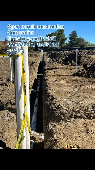 Open Trench Construction - General Contractors Near Me