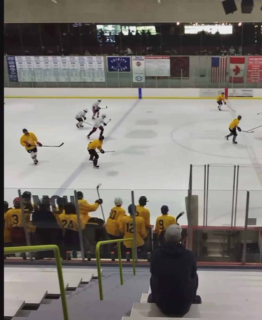 Simon Ward's Spectacular Backcheck and Goal at Youngstown Showcase