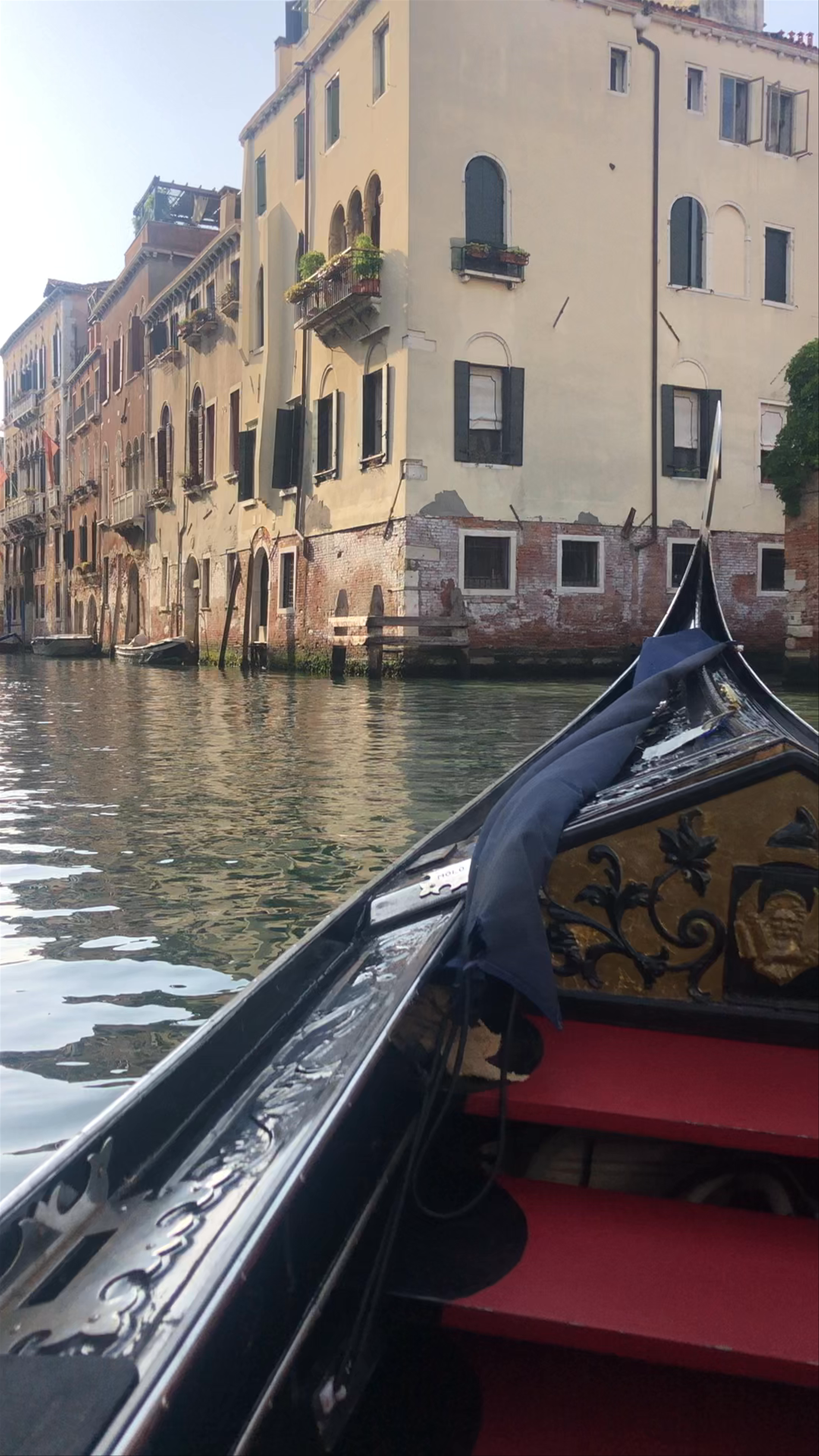 Venetian Gondola Ride Along Fondamenta del Dose Canal, Venice