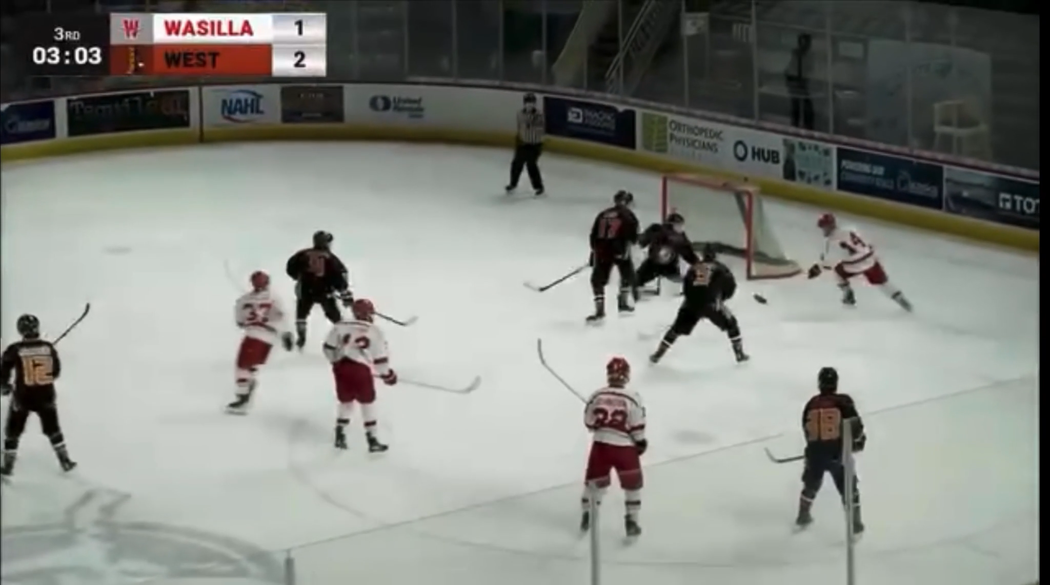 Jake Ashton: Quick reflexes to snag the rebound and kill the play and keep the lead.