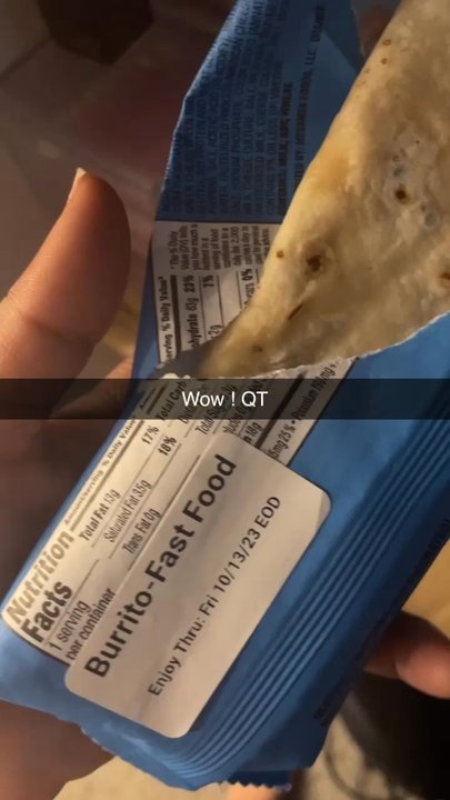 QuikTrip - Moldy burrito - Gas Stations Near Me - Avondale, Arizona