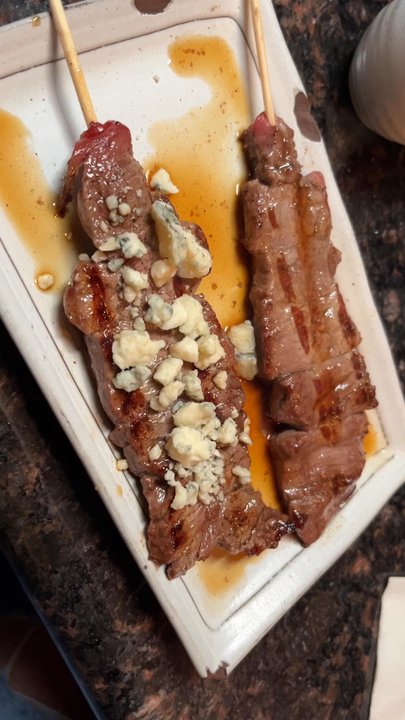 Gotetsu - Kushiyaki and Sake House - Blue cheese filet - Japanese Near Me - Ventura, California