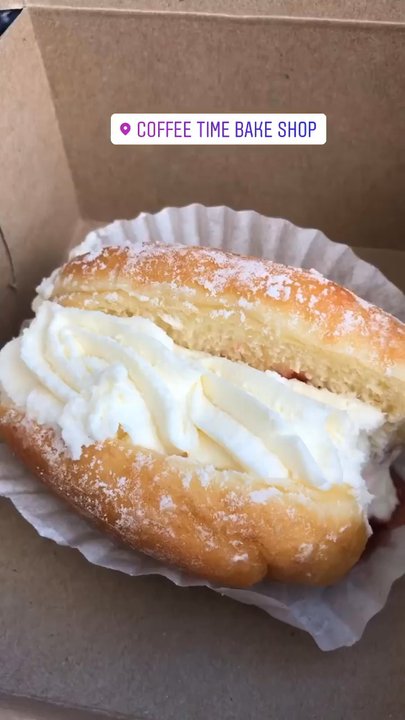 Coffee Time Bake Shop - Real Cream Bismarks - Bakeries Near Me - Salem, Massachusetts