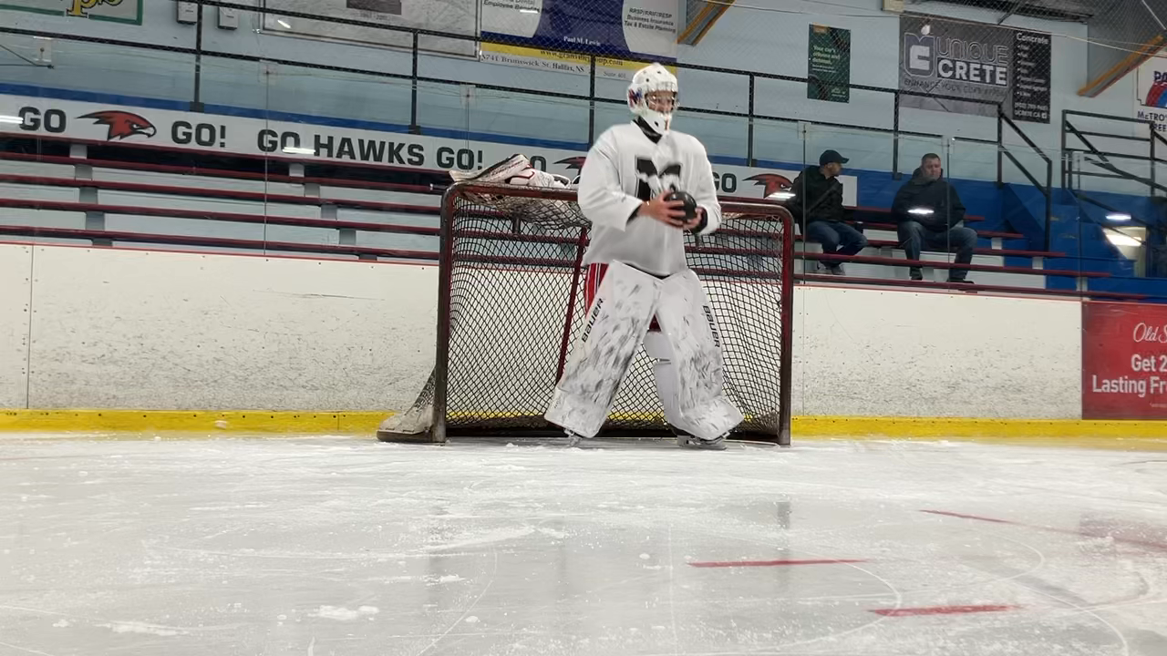 Ryder Patterson: Training with Brad MacCharles of Empire Goaltending