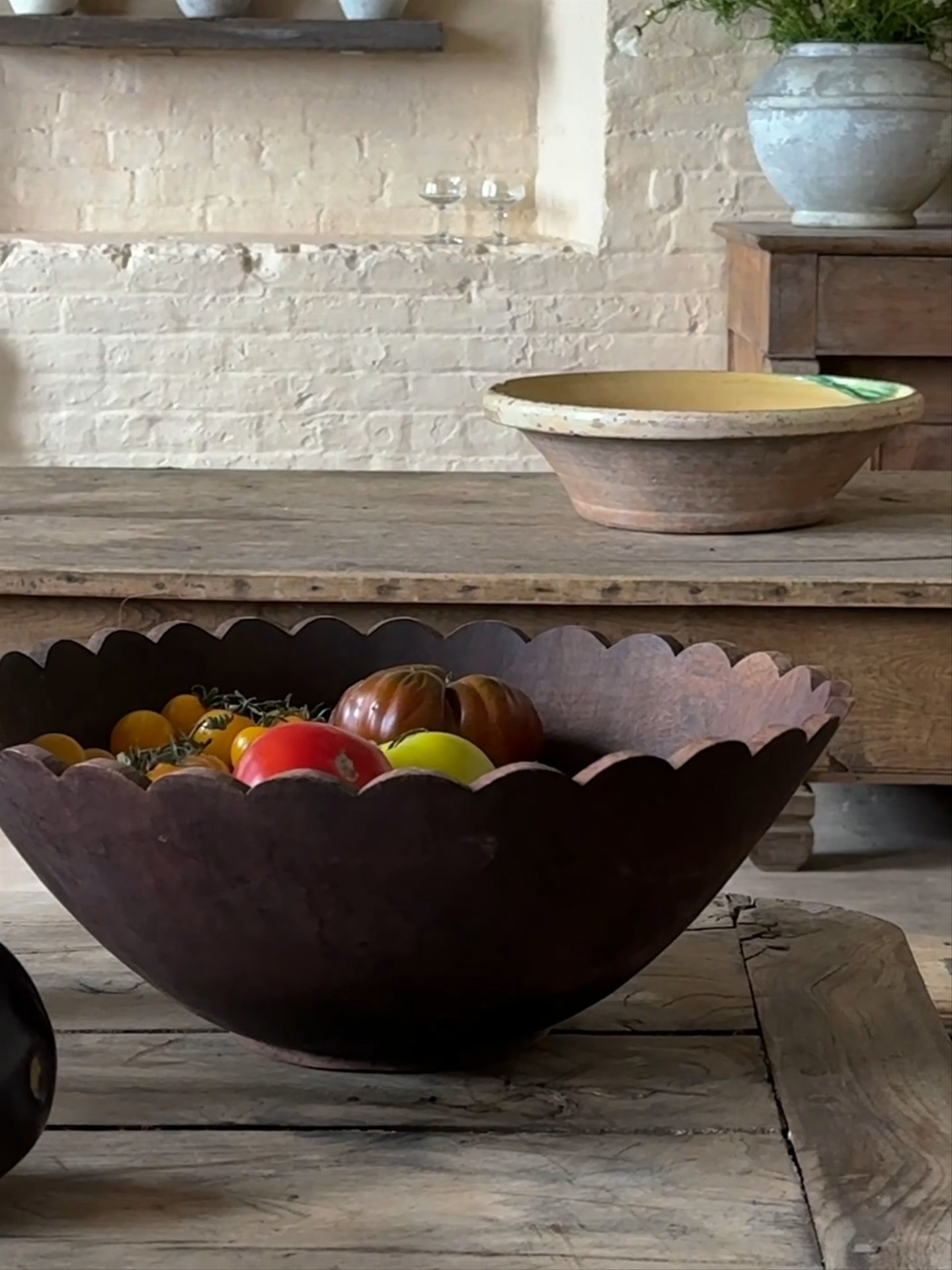Scalloped Bowl