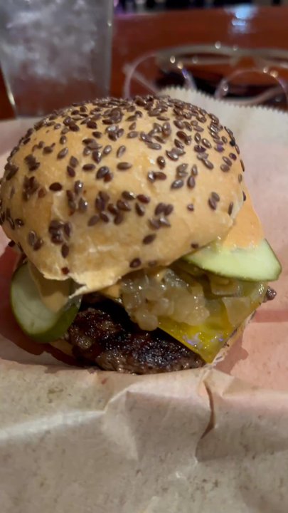 Bareburger - Hell's Kitchen - The best organic, grassfed burger with an incredible KETO bun.  Win win. The best place to get burgers hands down. - Burgers Near Me - New York, New York