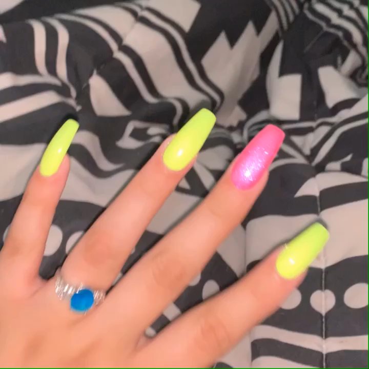 Nails Palace - They also glow in the dark - Nail Salons Near Me - Lubbock, Texas