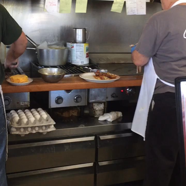 Mr Waffle - No talking needed, these guys have it down to a science - Waffles Near Me - Gaffney, South Carolina