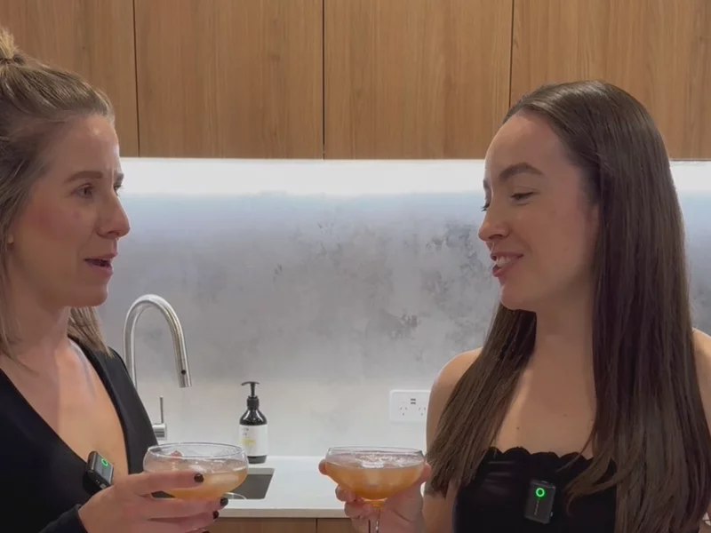 Taste Test for Glow Up Drinks