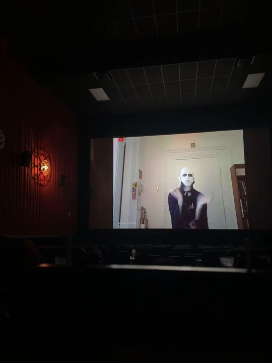 Alamo Drafthouse Cinema Cedars - Nosferatu movie before it actually played gave some cool backstory and showed us videos related to the movie. - Cinema Near Me - Dallas, Texas