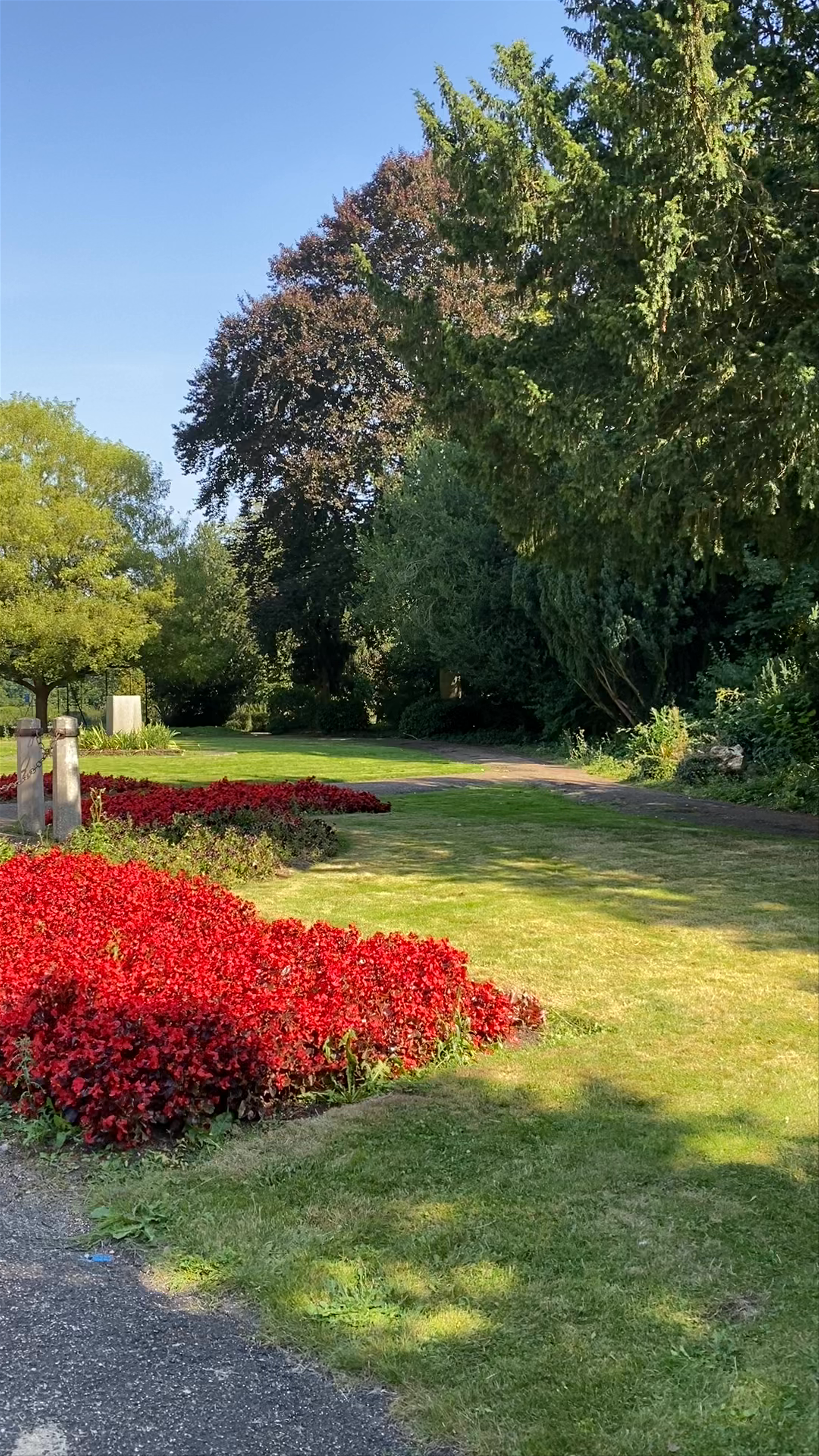 Serene Afternoon at Markwell Pavilion Gardens in Bishop's Stortford