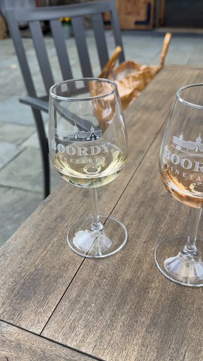 Boordy Vineyards - Wine flight #1 - Wineries Near Me - Hydes, Maryland