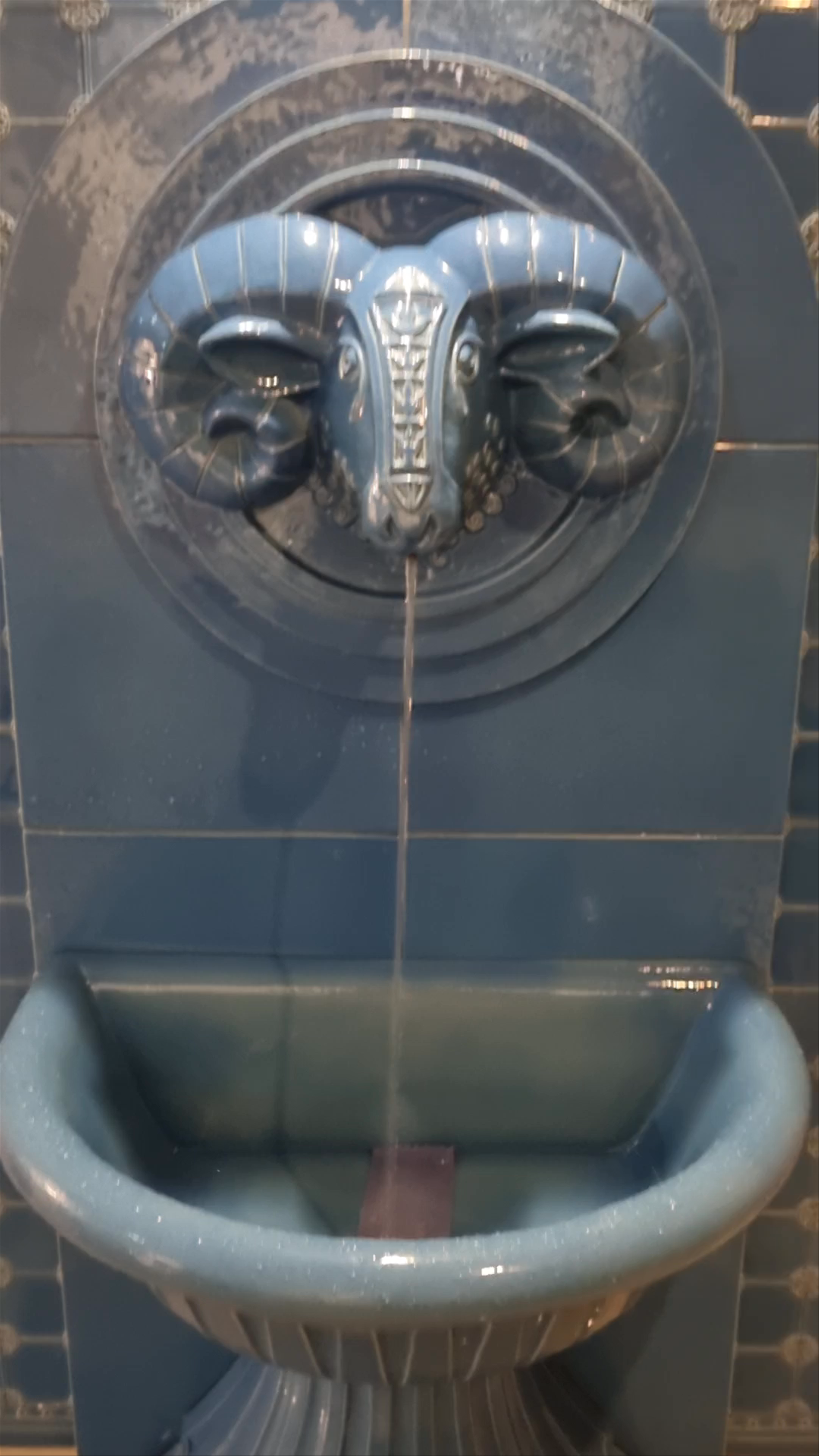 Rudas Baths: The Blue Ram Fountain Experience in Budapest