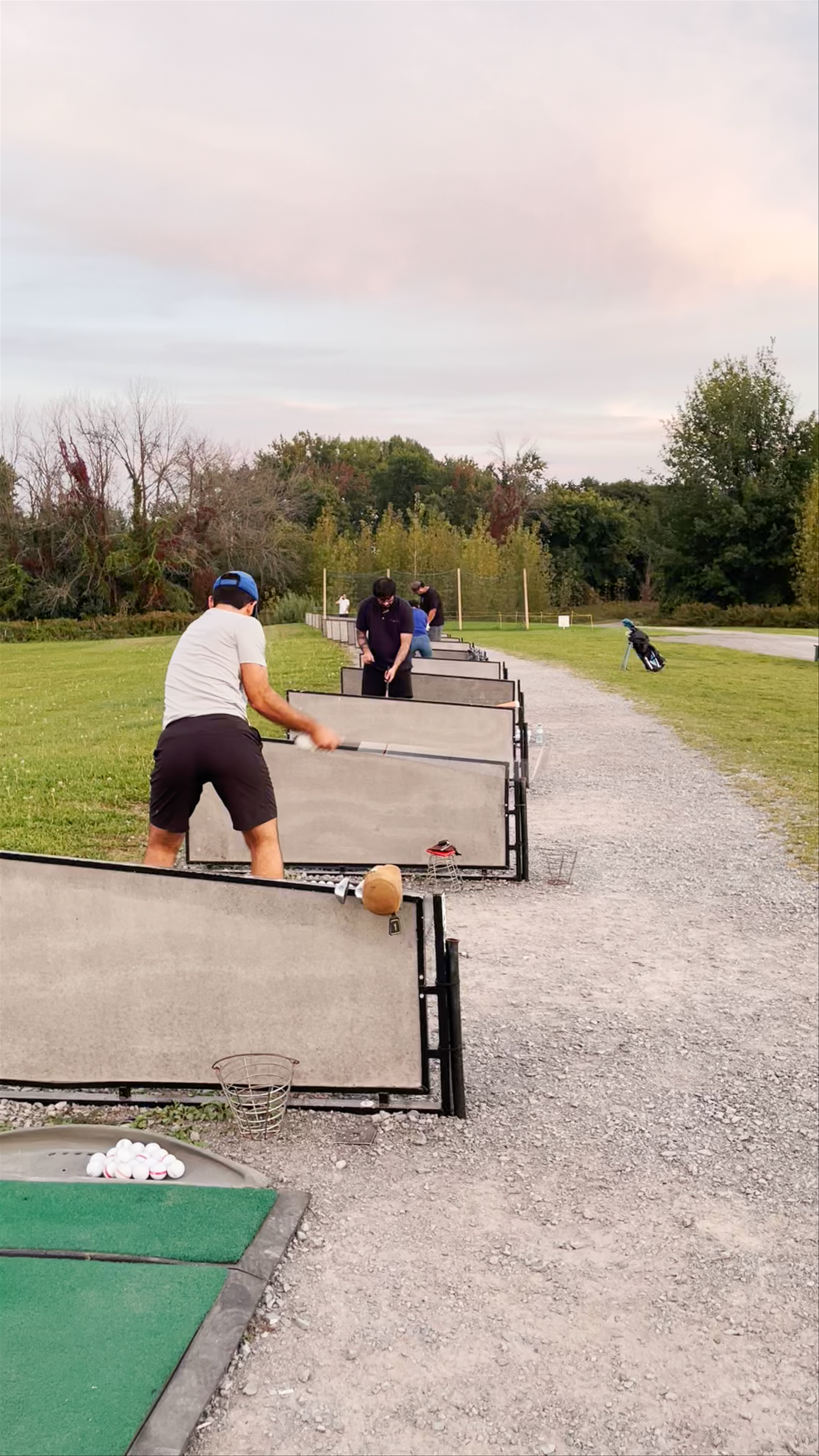 Sunset Golf Practice at Golf Dorval, Québec