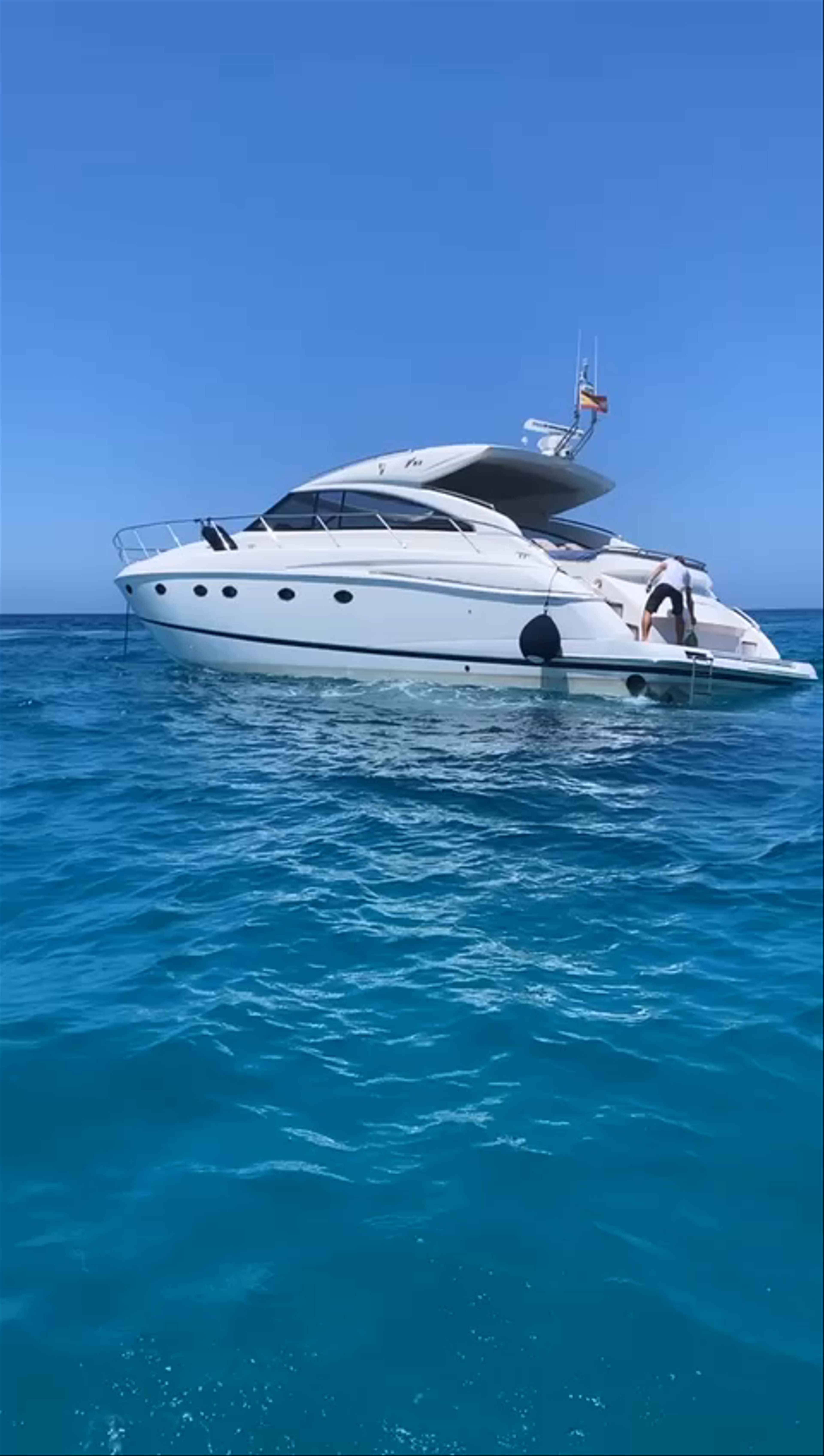Yacht Adventure on the Turquoise Waters of Formentera, Spain