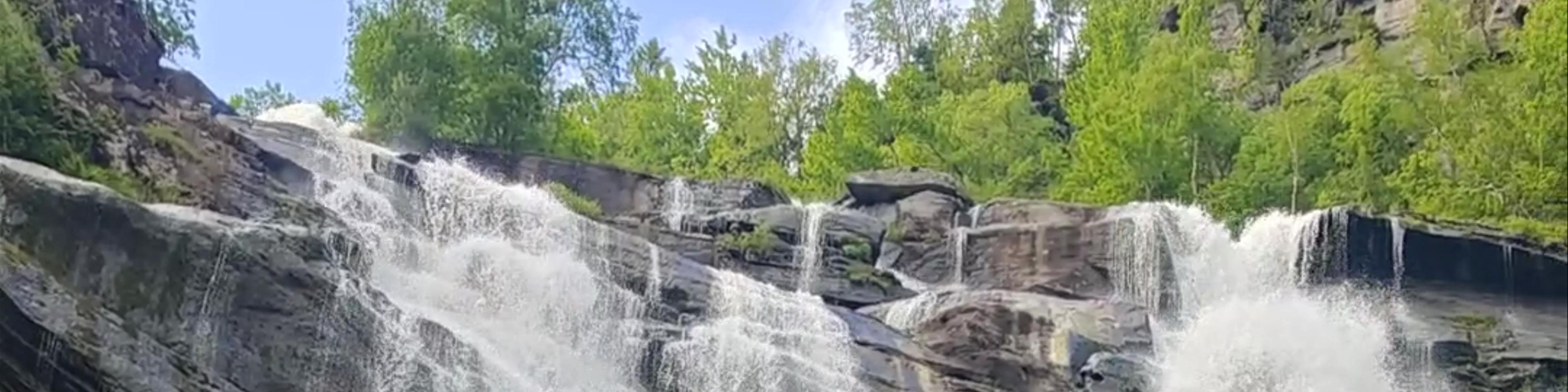 Skjervsfossen Waterfall