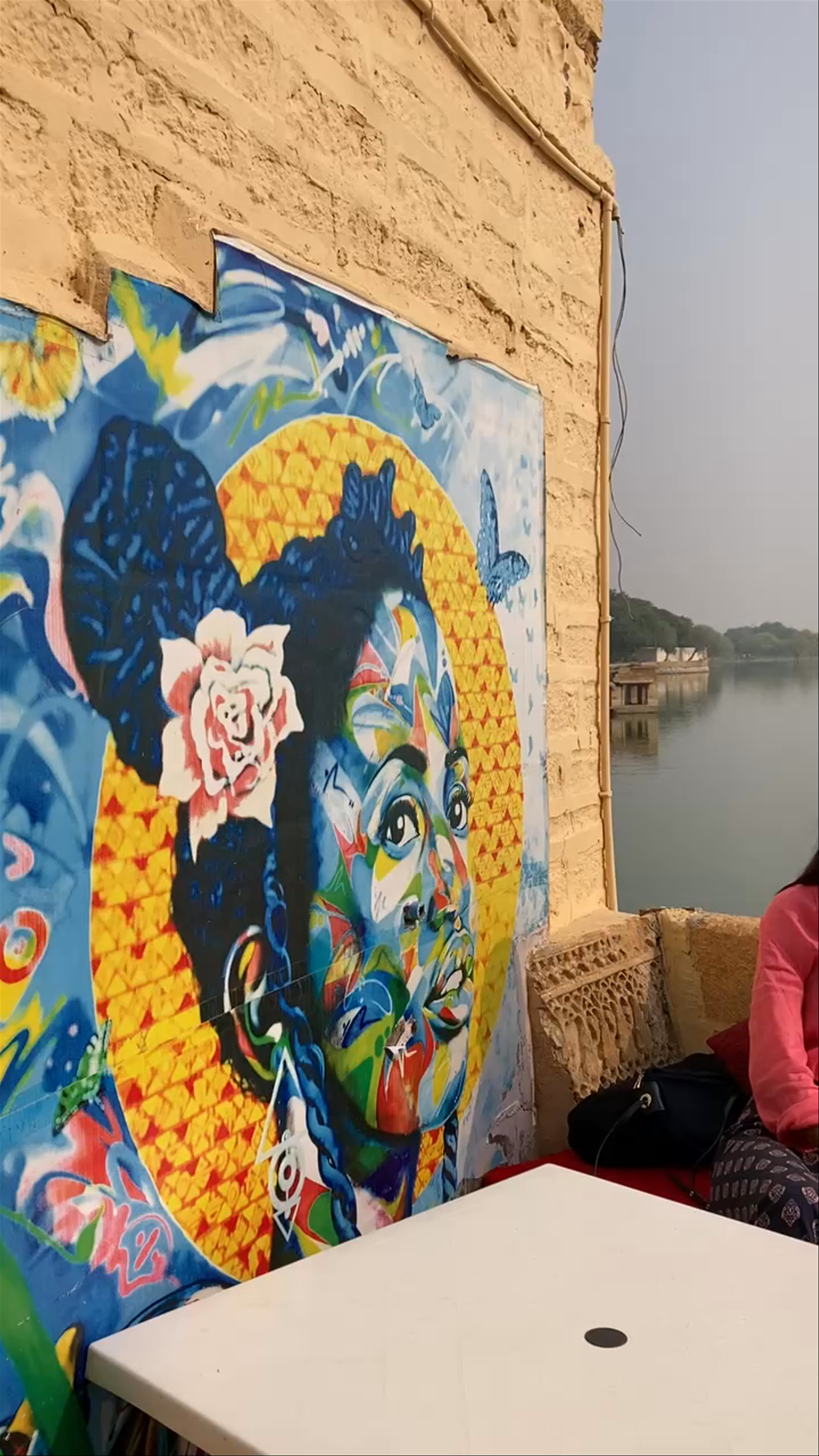 Serene Riverside Vibes and Colorful Street Art at HALO Jaisalmer