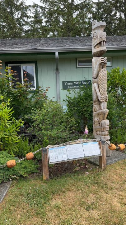 Coastal Interpretive Center - Outside of the center with more outdoor exhibits - Museums Near Me - Ocean Shores, Washington