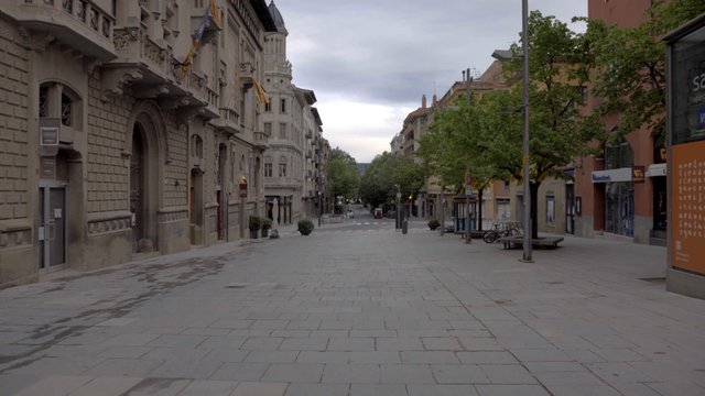 A quiet street in Spain