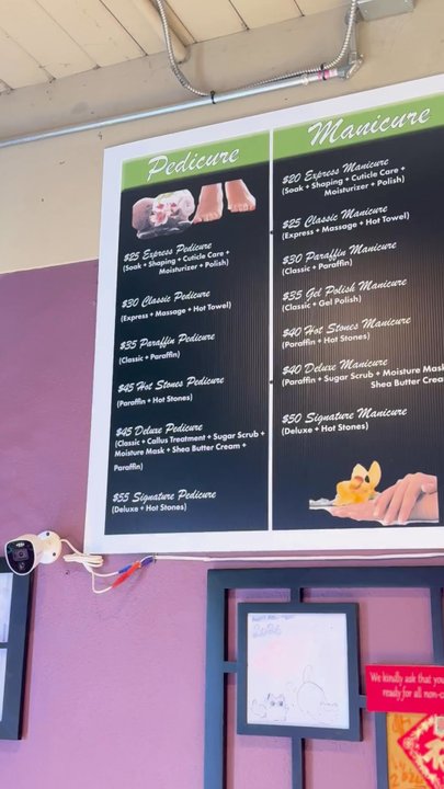 Seduire Nails - Salon menu - Nail Salons Near Me - Portland, Oregon
