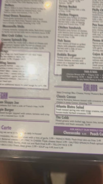 Auto Spa Bistro - Menu - New American Near Me - Atlanta, Georgia