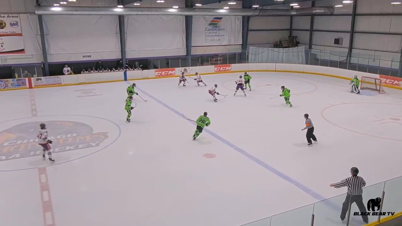 Jackson Baird's Stunning Goal Against Chicago Mission | Phantoms 15U AAA