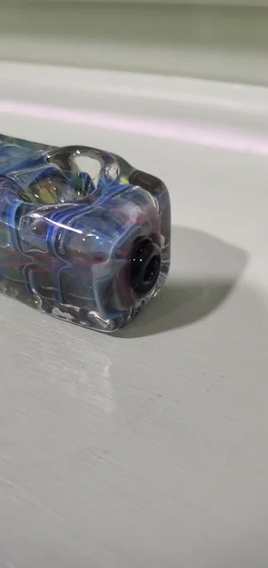 Preview pic of Rectangular Stained Glass Pipe/Bowl/Spoon