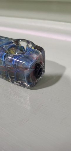 Preview pic of Rectangular Stained Glass Pipe/Bowl/Spoon