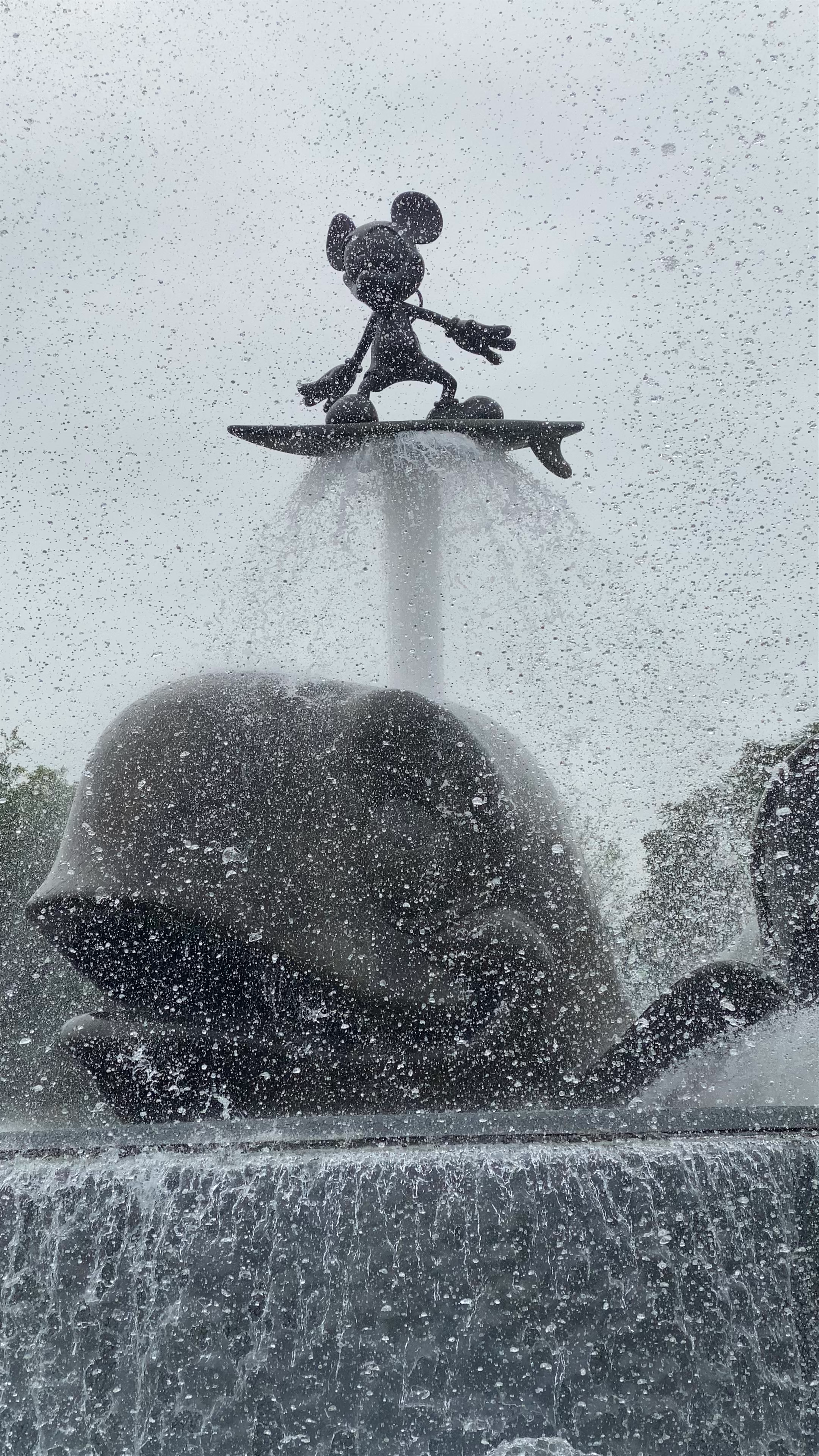 Whimsical Fountain Fun at Hong Kong Disneyland Resort