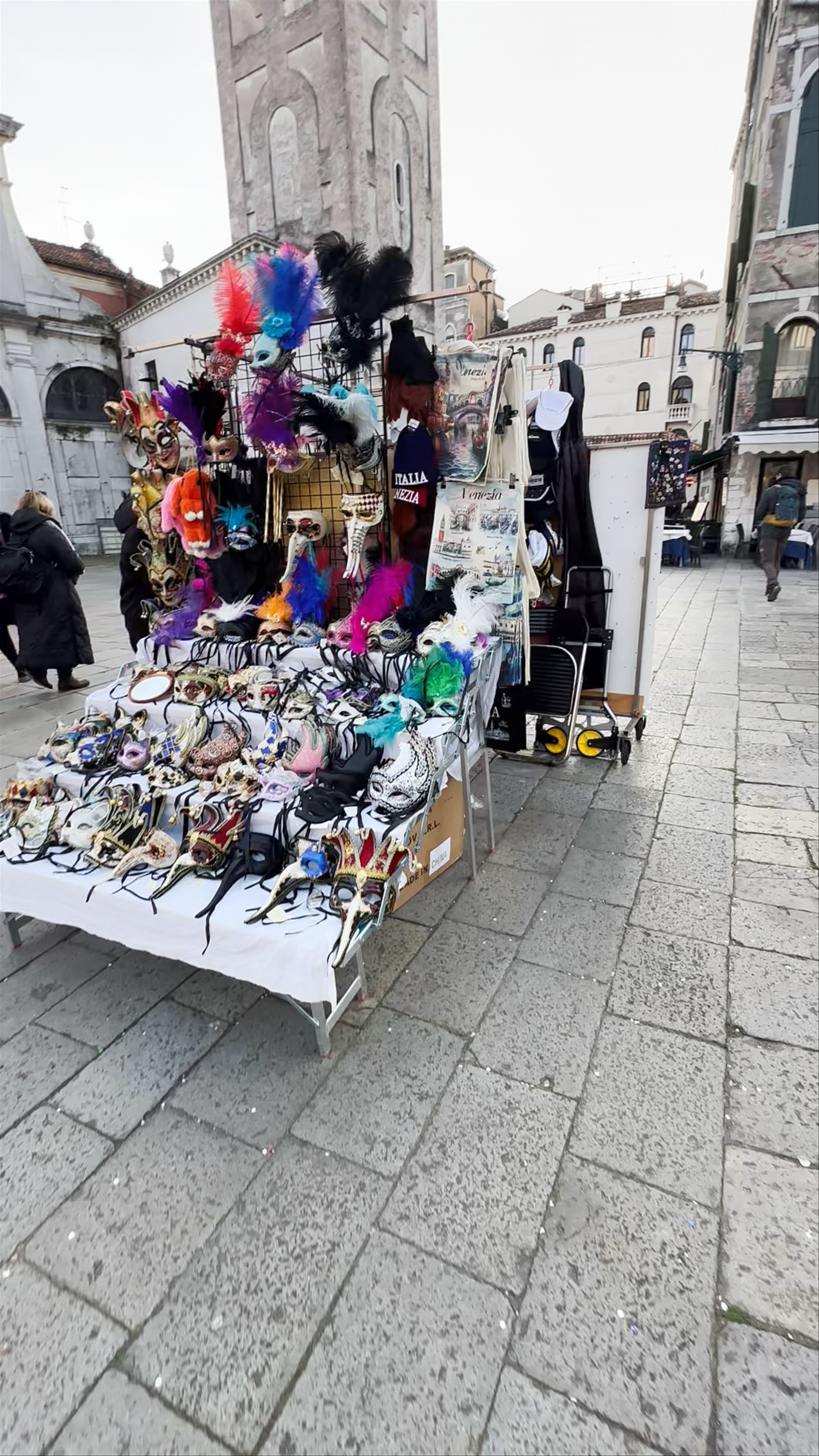 Carnival Mask Market at Santa Maria Formosa, Venice