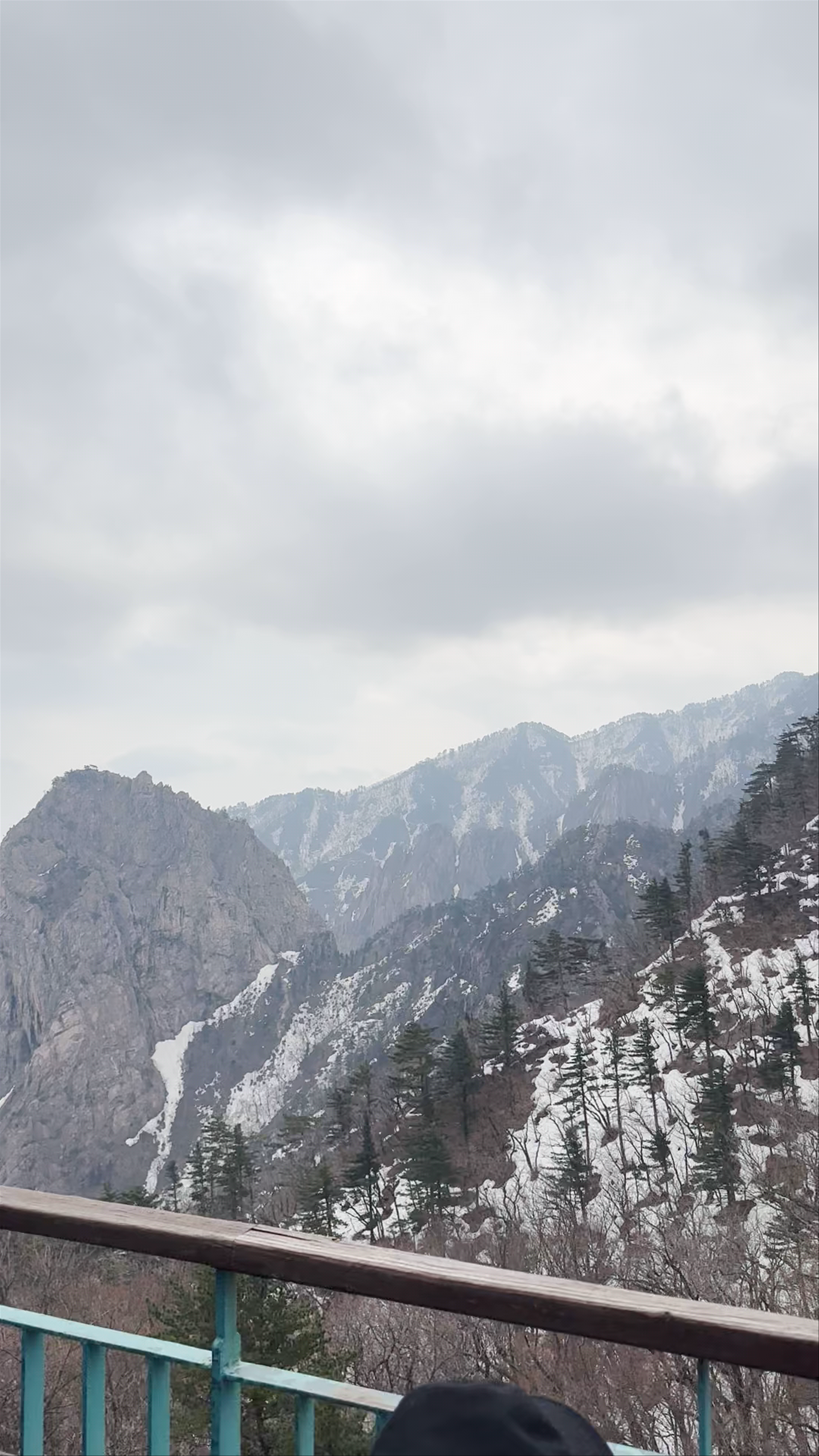 Snow-Capped Mountains of Geumgangsan, Goseong-gun, South Korea