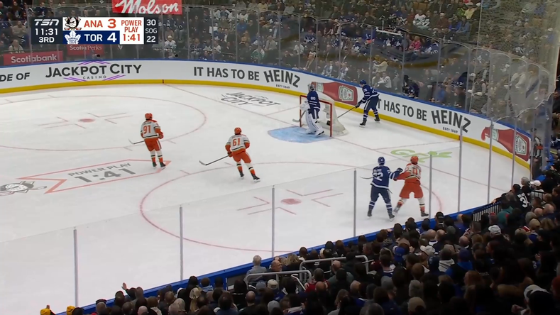 Groulx scores shorthanded goal · Mar 12, 2026