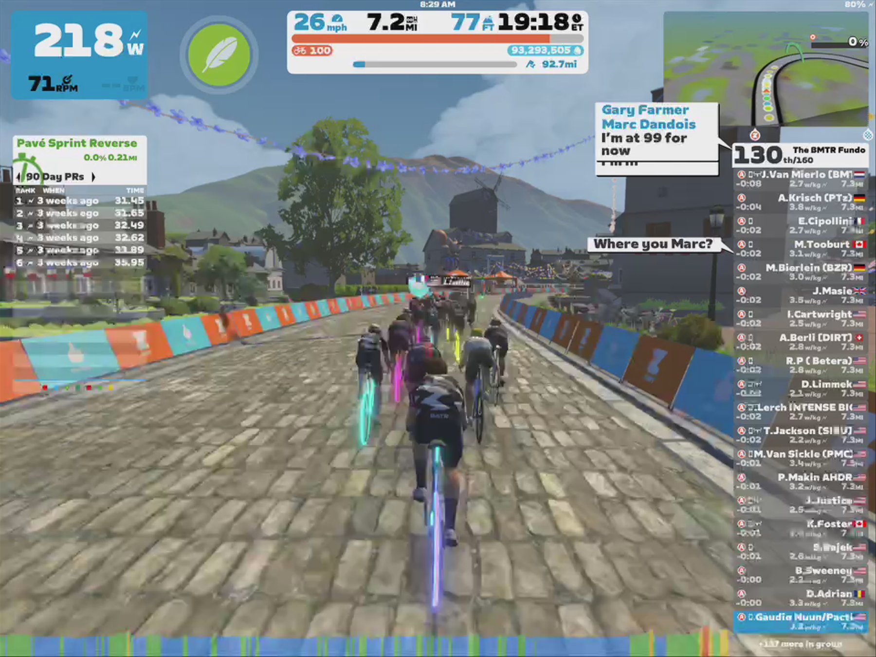 Zwift - Group Ride: The BMTR Fundo (A) on France Classic Fondo in France