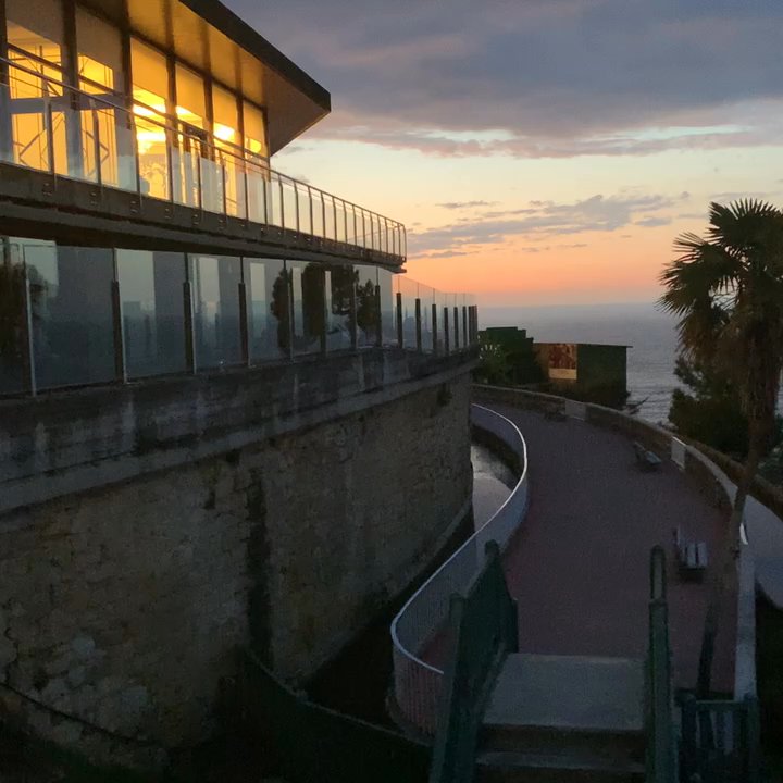 Mounte Igueldo Funicular Rail - View - Public Transportation Near Me - Donostia, SS