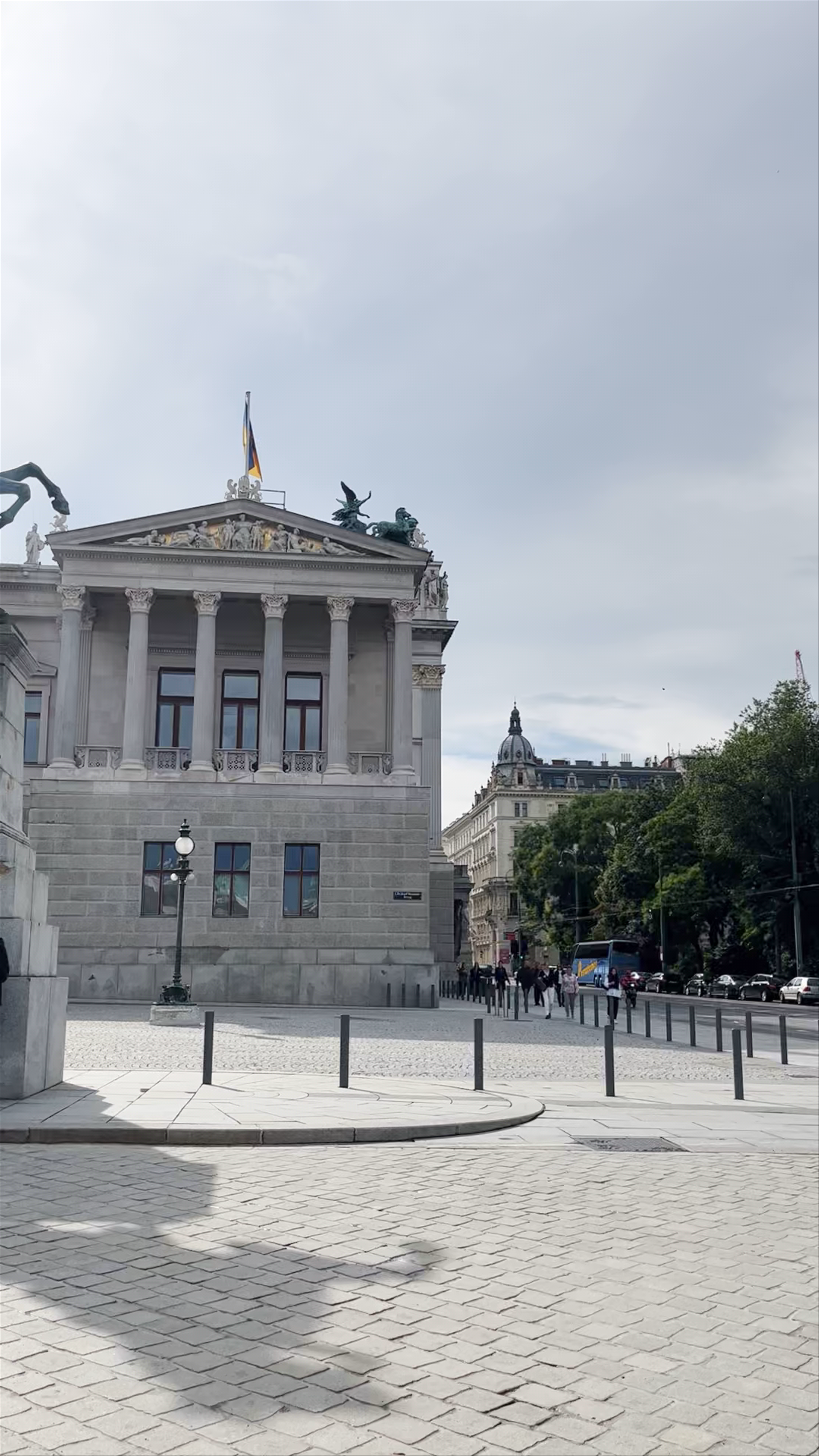Austrian Parliament Building: Neoclassical Grandeur in Vienna
