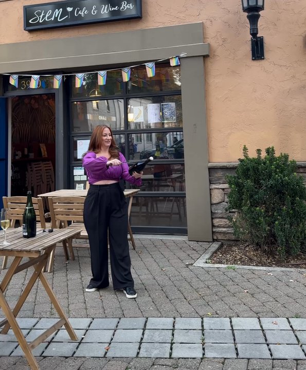 Stem Wine Bar - Champagne Saber Experience - Wine Bars Near Me - Portland, Oregon