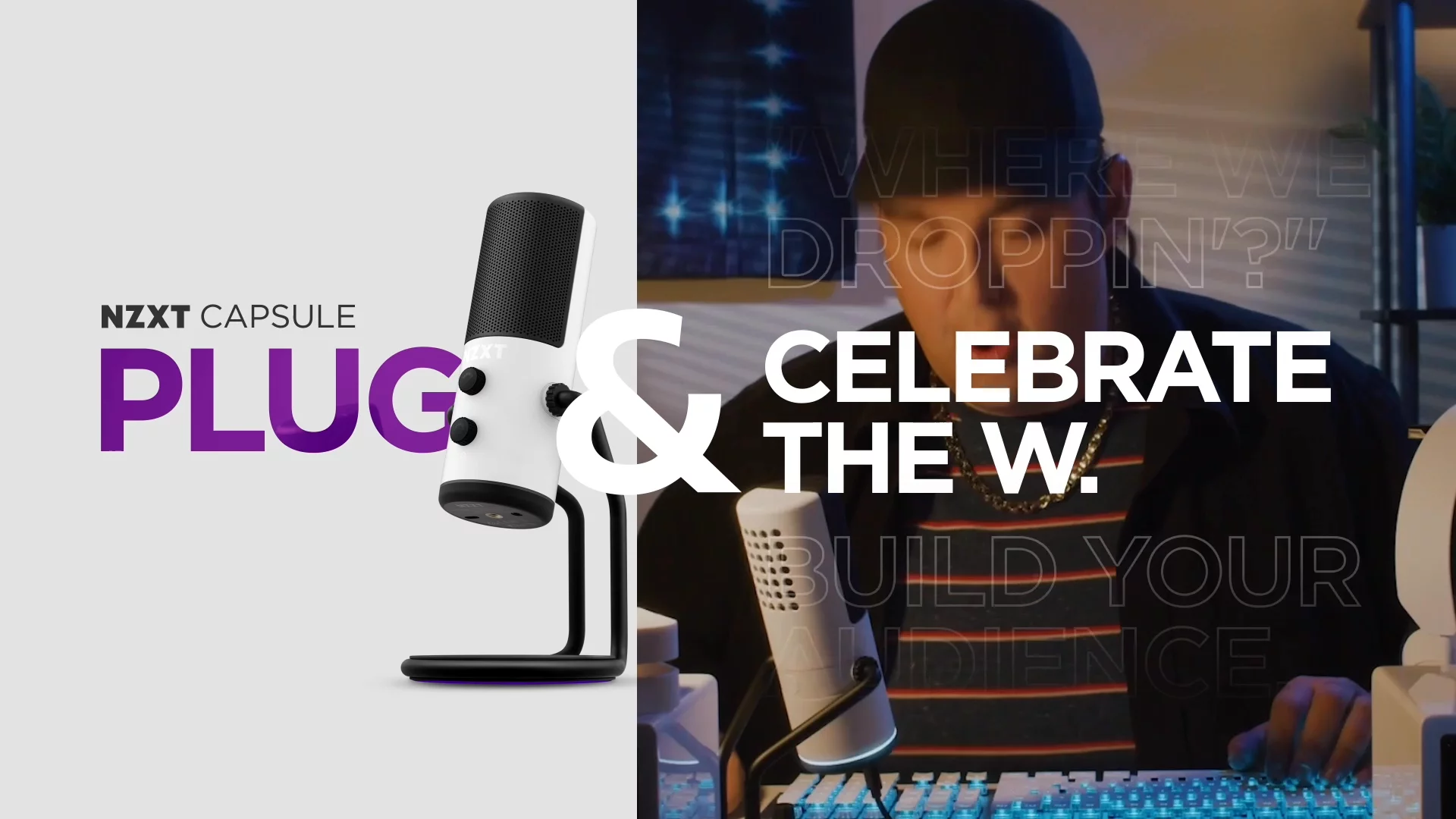NZXT | Capsule | Cardioid USB Microphone for Gamers
