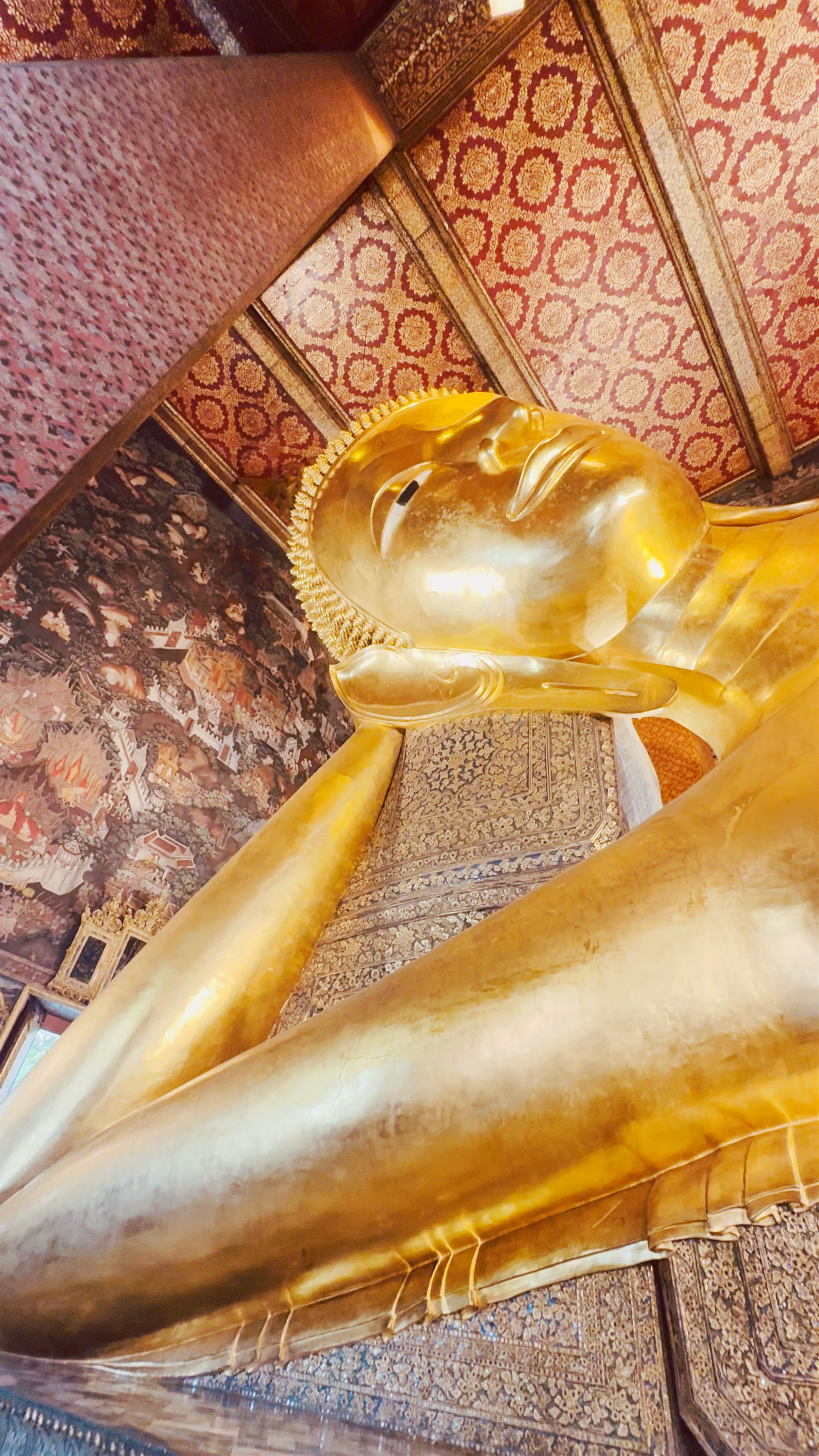 The Majestic Reclining Buddha at Wat Pho, Bangkok