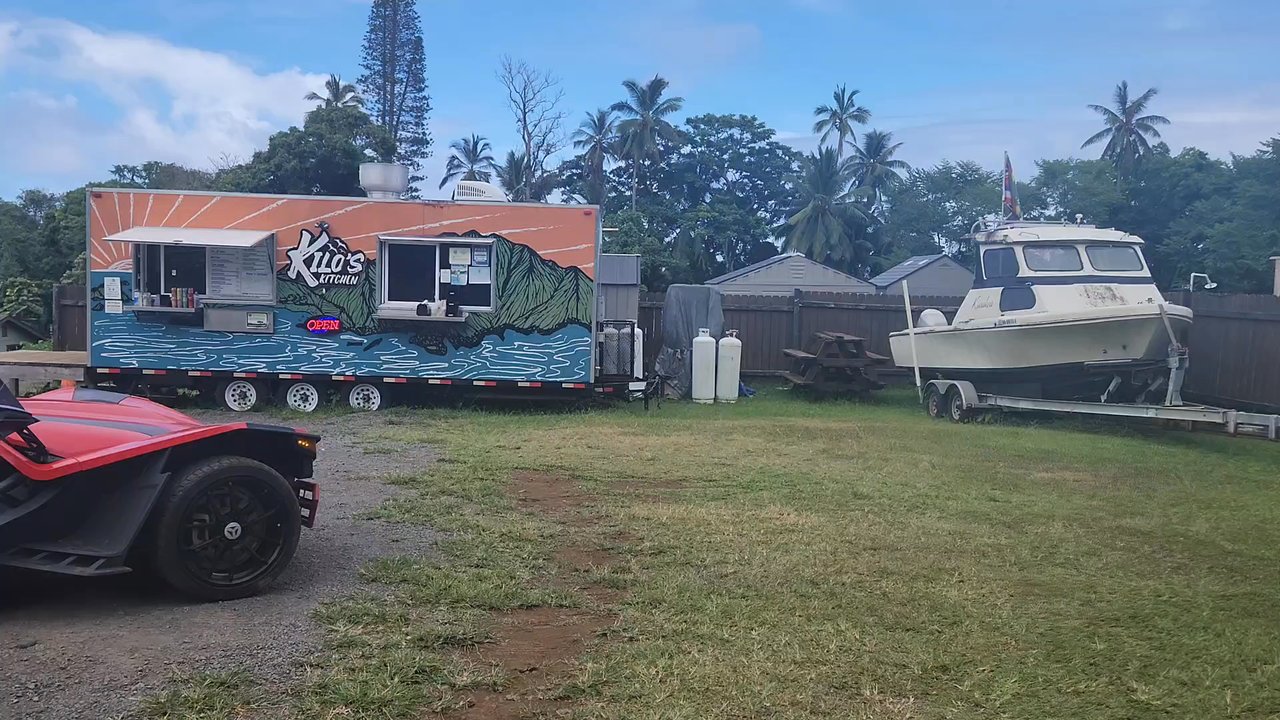 Kilo's Kitchen - Taken from the picnic tables - Food Trucks Near Me - Hana, Hawaii