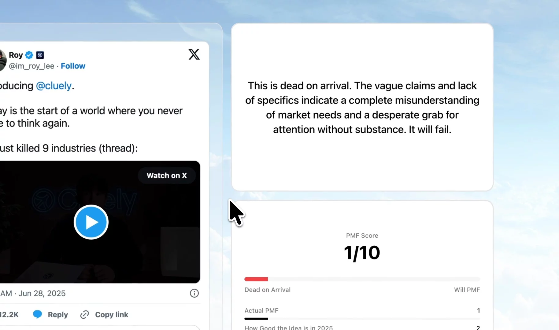 Will it PMF? — Honest Launch Predictions image 1