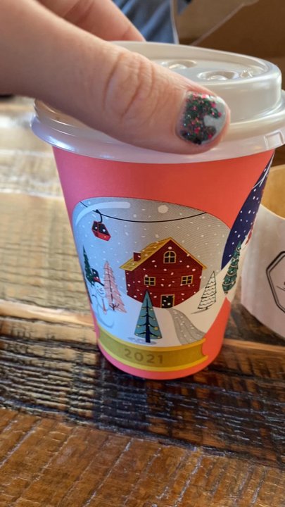Foxtail Coffee - cup details- I'm so in love!!! - Coffee & Tea Near Me - Orlando, Florida
