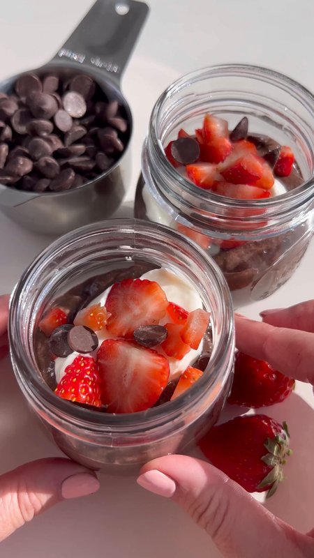 Blended Chocolate Chia Pudding