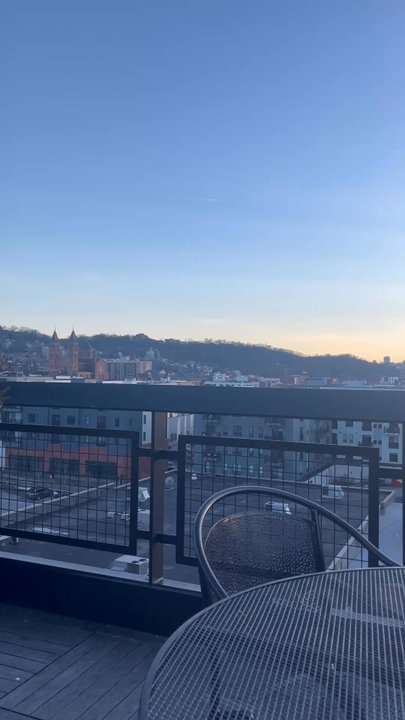 Over Eden - View from outdoor rooftop/patio - Cocktail Bars Near Me - Pittsburgh, Pennsylvania