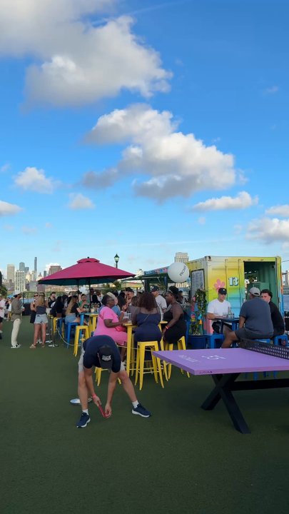 Pier 13 - Outdoor pier 13 - Food Trucks Near Me - Hoboken, New Jersey