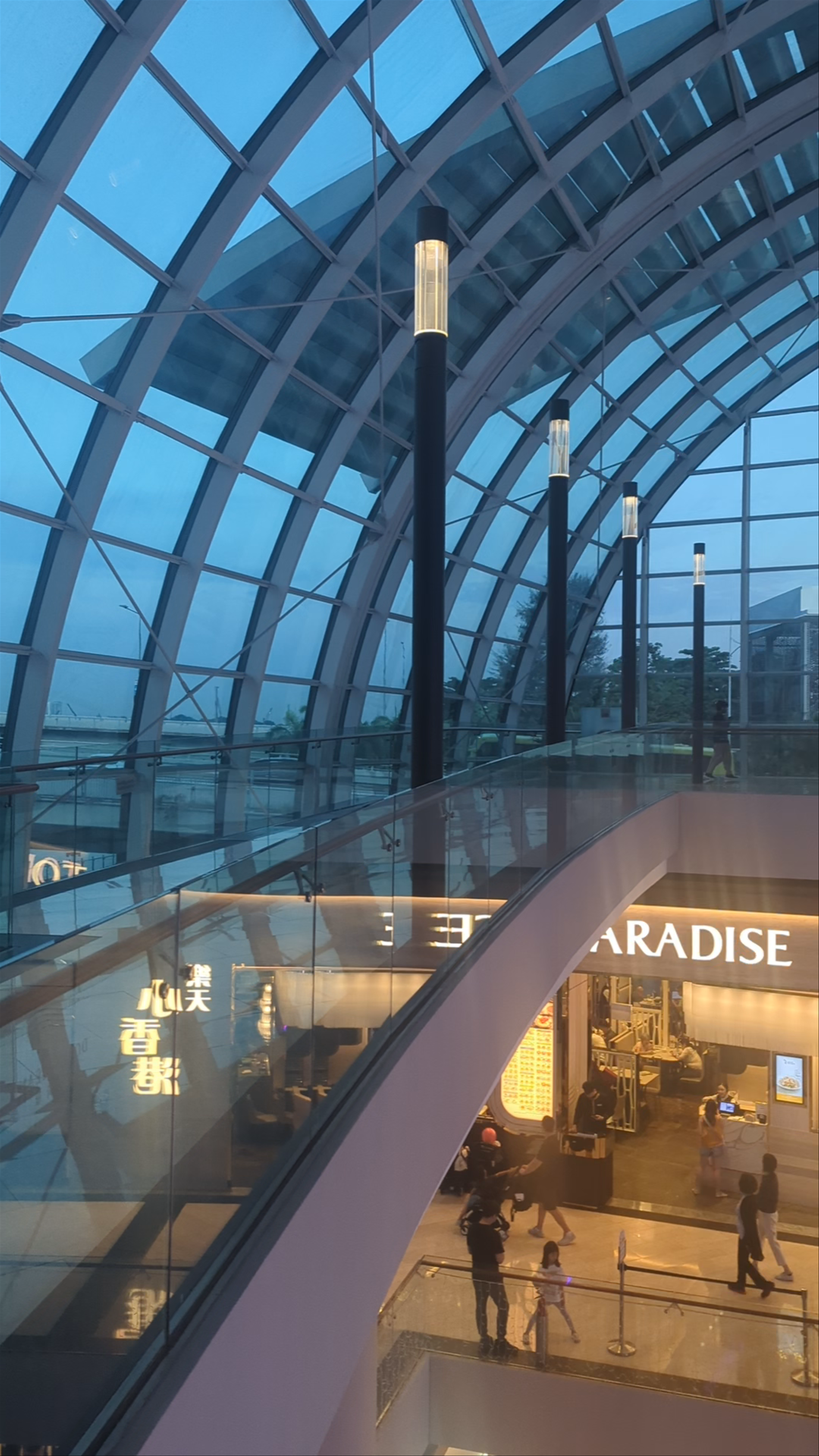 Bayfront Avenue at The Shoppes at Marina Bay Sands, Singapore - Modern Urban Shopping Experience