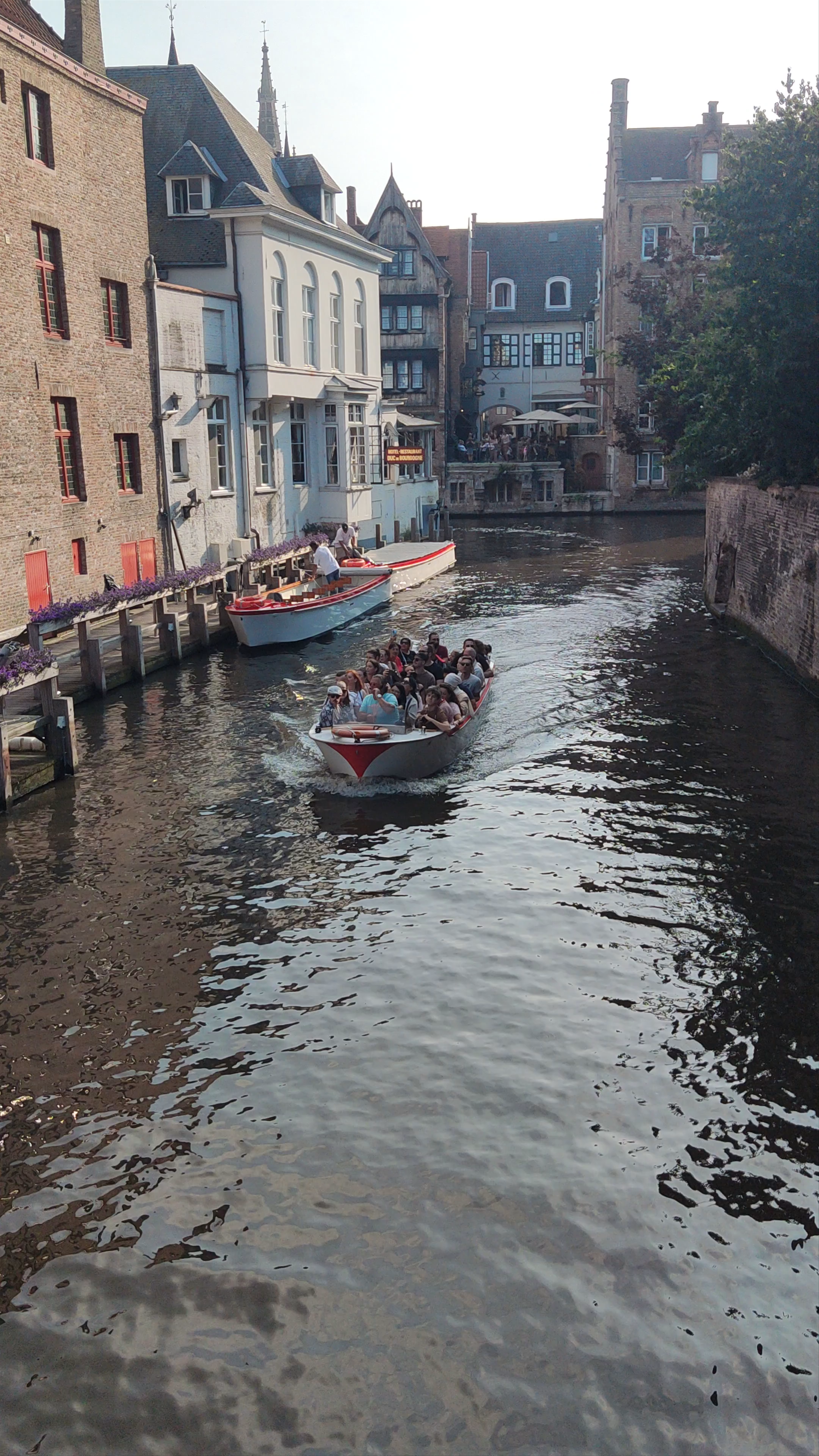 Scenic Canal Boat Tour at Rederij de Gentenaer in Ghent, Belgium