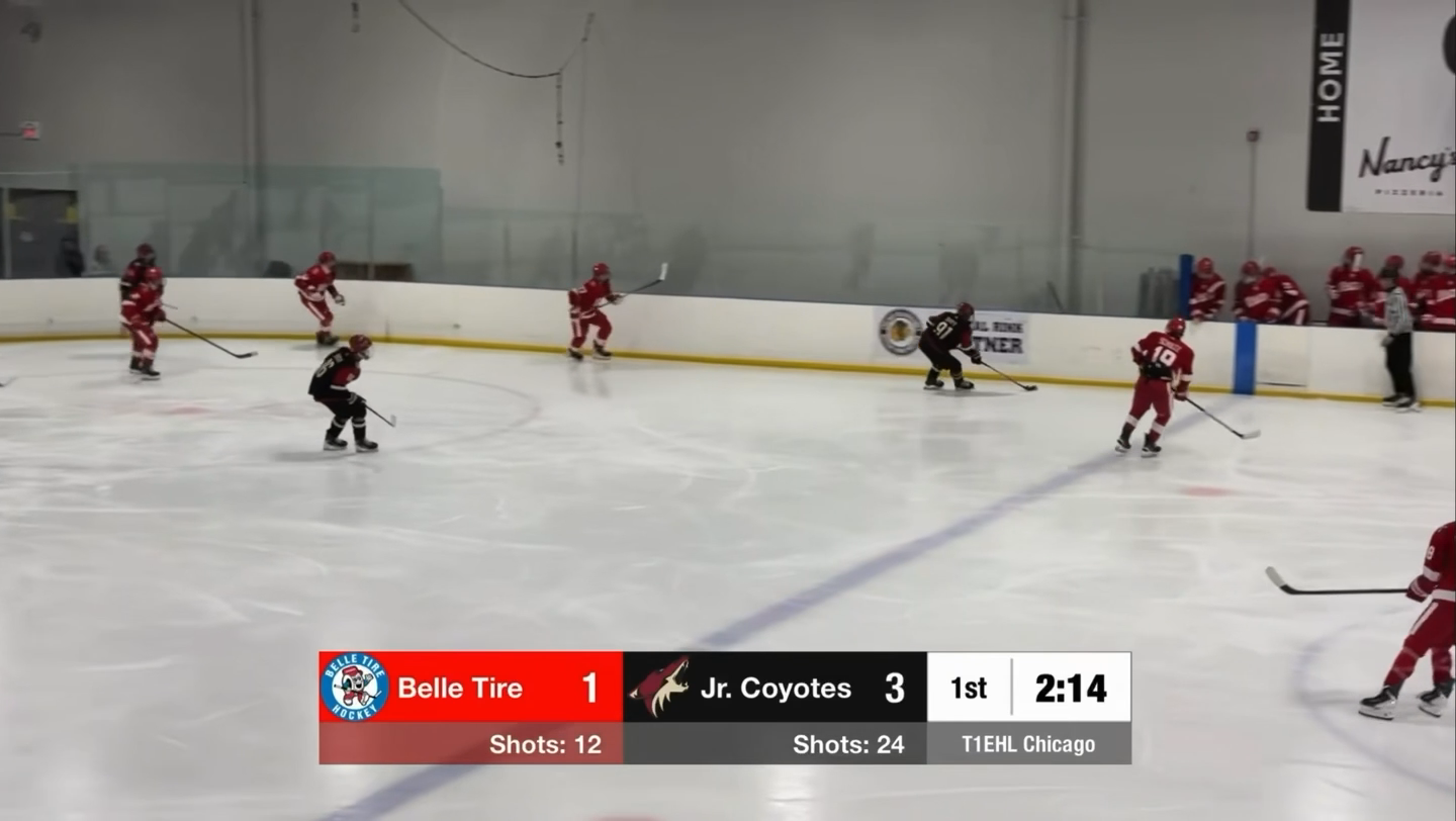 Jackson Chuck's Spectacular Goals | Phoenix Jr. Coyotes 18U AAA Highlights